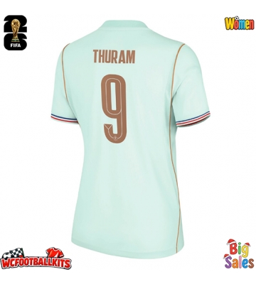 France Marcus Thuram #9 Replica Away Stadium Shirt for Women World Cup 2026 Short Sleeve